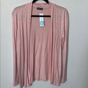 Launderdale drape knit cardigan